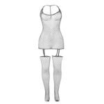 951955 Bodystocking A Rete Lucido Taglia Unica - Subblime - immagine 5