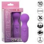 First Time Massaggiatore Ricaricabile 10 Vibrazioni Viola - Calexotics