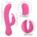 First Time Vibratore Coniglio Ricaricabile Rosa - Calexotics - immagine 7