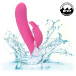 First Time Vibratore Coniglio Ricaricabile Rosa - Calexotics - immagine 9