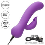 First Time Vibratore Pleaser Ricaricabile Viola - Calexotics - immagine 8