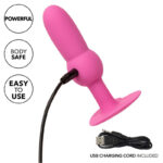 First Time Plug Anale Sonda Perline 10 Vibrazioni Rosa - Calexotics - immagine 8