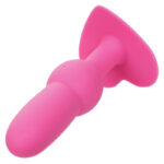 First Time Plug Anale Sonda Perline 10 Vibrazioni Rosa - Calexotics - immagine 5