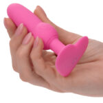 First Time Plug Anale Sonda Perline 10 Vibrazioni Rosa - Calexotics - immagine 6