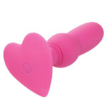 First Time Plug Anale Sonda Perline 10 Vibrazioni Rosa - Calexotics - immagine 4
