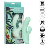 Pacifica Fiji Vibratore E Stimolatore Punto G 10 Vibrazioni Aqua - Calexotics - immagine 2