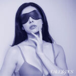 Nocturnal Maschera In Pvc Pelle Nera - Calexotics - immagine 5