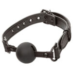 Nocturnal Ball Gag Silicone Nero - Calexotics - immagine 2