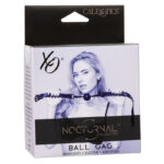 Nocturnal Ball Gag Silicone Nero - Calexotics - immagine 7