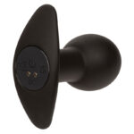 Rock Bottom Anal Plug 10 Vibrazioni Silicone Nero - Calexotics - immagine 5