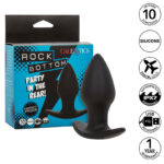 Rock Bottom Perfect Anal Plug 10 Vibrazioni Silicone Nero - Calexotics