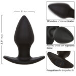 Rock Bottom Perfect Anal Plug 10 Vibrazioni Silicone Nero - Calexotics - immagine 7