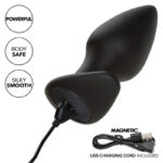 Rock Bottom Perfect Anal Plug 10 Vibrazioni Silicone Nero - Calexotics - immagine 8