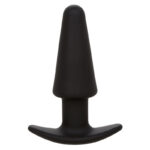 Rock Bottom Tappo Anale Conico 10 Vibrazioni Silicone Nero - Calexotics - immagine 2