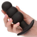 Rock Bottom Perline Tappo Anale 10 Vibrazioni Silicone Nero - Calexotics - immagine 6