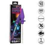 Southern Lights Light Up Plug Anale 10 Vibrazioni Silicone Viola - Calexotics