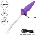 Southern Lights Light Up Plug Anale 10 Vibrazioni Silicone Viola - Calexotics - immagine 7