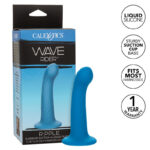 Wave Rider Ripple Anal Plug Blu - Calexotics