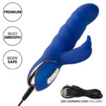 Jack Rabbit Vibratore Wave Motion Blu - Calexotics - immagine 8