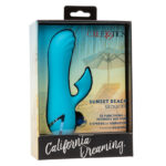 Sunset Beach Seducer Vibratore E Stimolatore 10 Funzioni Blu - Calexotics - immagine 10