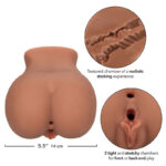 The Roller Babe Doppio Masturbatore Realistico Flesh - Calexotics - immagine 8