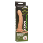Maxx Ribbed Dual Penetrator 10 Vibrazioni Carne - Calexotics - immagine 11