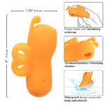Neon Vibes Buzzing Vibe Lo Stimolatore Per Dita 10 Vibrazioni Arancione - Calexotics - immagine 8