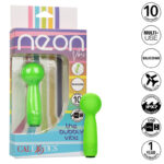 Neon Vibes Bubbly Vibe Il Mini Massaggiatore 10 Vibrazioni Verde - Calexotics