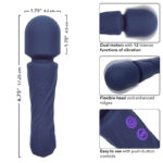 Charisma Allure Massaggiatore Doppio Motore 12 Funzioni 17,25 Cm X 4,5 Cm Viola - Calexotics - immagine 6