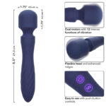 Charisma Mystique Massaggiatore Doppio Motore 12 Funzioni 20,5 Cm X 4,5 Cm Viola - Calexotics - immagine 8