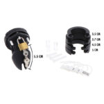 Extreme Gabbia Per Cazzo In Silicone Taglia S Nera - Hidden Desire - immagine 3