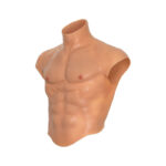 Maglietta Alter Ego In Silicone Con Torso Maschile E Addominali In Carne - Desiderio Nascosto