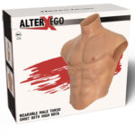 Maglietta Alter Ego In Silicone Con Torso Maschile E Addominali In Carne - Desiderio Nascosto - immagine 6