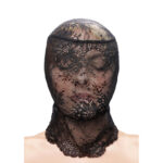 Fetish & Fashion Cappuccio In Pizzo Nero - Ns Novelties