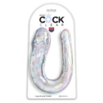 Double Trouble Doppio Trouble 44 Cm Trasparente - King Cock - immagine 2