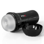 Slide & Glide Masturbatore Autolubrificante Trasparente - Pdx Extreme - immagine 2