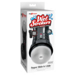 Slide & Glide Masturbatore Autolubrificante Trasparente - Pdx Extreme - immagine 5
