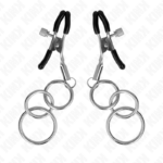 Morsetto Per Capezzolo Con 3 O-Ring 6 Cm - Kink - immagine 2