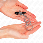 Morsetto Per Capezzolo Con 3 O-Ring 6 Cm - Kink - immagine 3