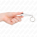 Pinze Per Capezzoli Sottili Con O-Ring 7 Cm - Kink - immagine 4