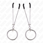 Pinze Per Capezzoli Sottili Con O-Ring 7 Cm - Kink