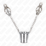 Pinze Per Capezzoli Con Secchio Argento - Kink - immagine 2