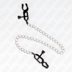 Morsetti Per Capezzoli A Catena Piatta Argento 30 Cm - Kink - immagine 2