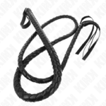 Frusta Serpente Lunga Nera 210 Cm - Kink - immagine 3