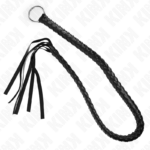 Frusta Serpente Con Anello Mano Nera 65 Cm - Kink