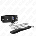 Collana 65 Cm Con Cinturino Con Diamanti Blu Regolabile 36-43 Cm X 5 Cm - Kink - immagine 4