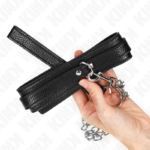 Collana Fantasia Serpente Con Guinzaglio 65 Cm - Kink - immagine 5