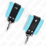 Resistenza Da Polso Premium Con Serratura Nero / Blu Regolabile 21-28 Cm X 5,5 Cm - Kink - immagine 4