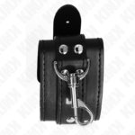 Resistenza Da Polso Per Dungeon Con Chiusura Nera Regolabile 21-28 Cm X 5,5 Cm - Kink - immagine 3
