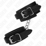 Resistenza Da Polso Con Motivo Serpente Nero Regolabile 20-28 Cm X 5,4 Cm - Kink - immagine 3